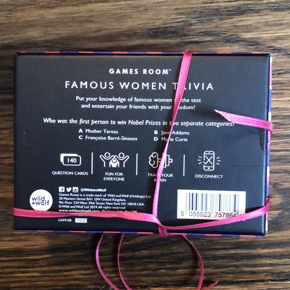 Famous women trivia - Picture 2 of 2